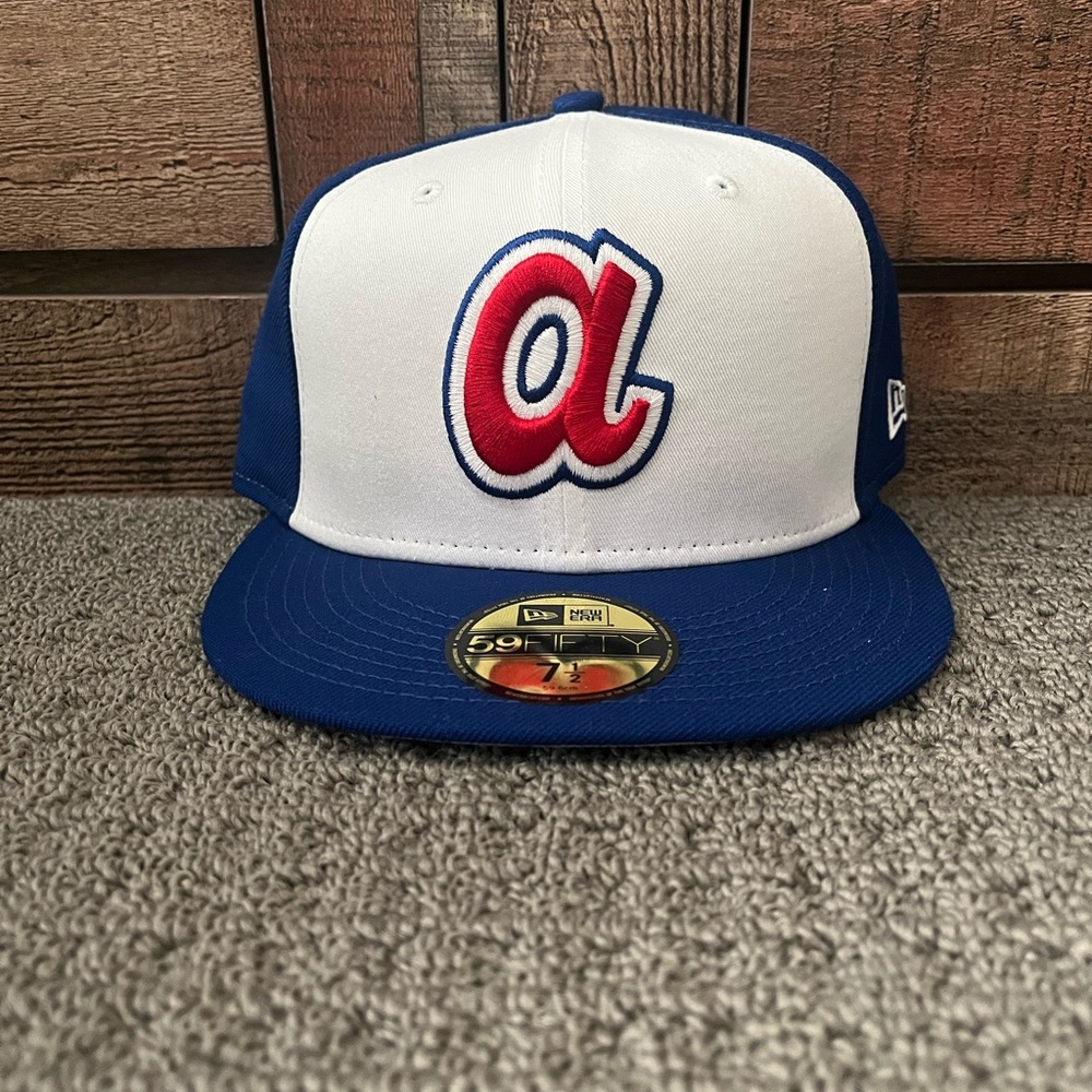 ATLANTA BRAVES NEW ERA 1972 COOPERSTOWN COLLECTION 59FIFTY 5950 FITED HAT NEW